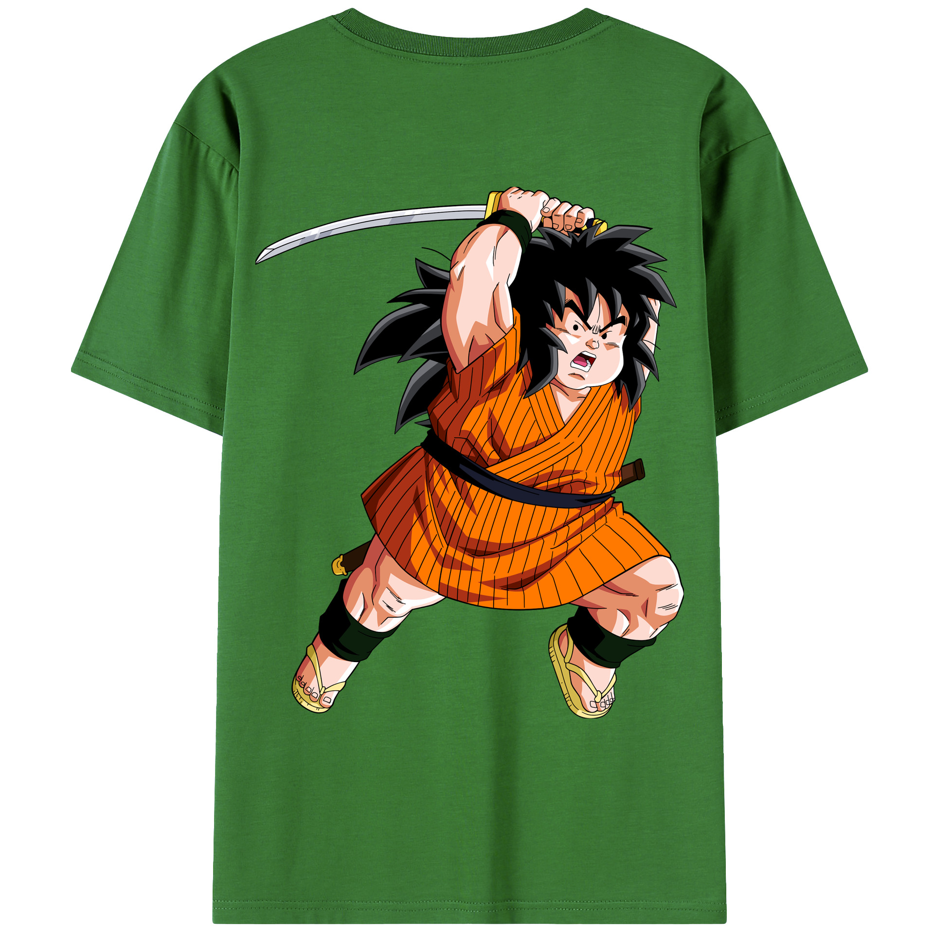 （画像用） ドラゴンボール やじろべえ DRAGON BALL Yajirobe レディース半袖Tシャツ(バックプリント)